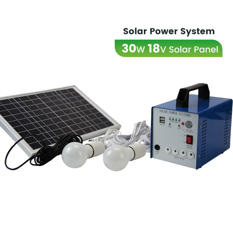 Power Station Solar Generator 133Wh Solar Panel 30W