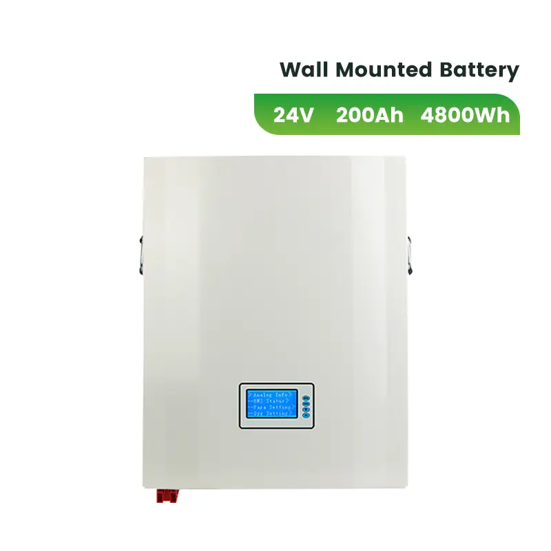 24V 200Ah Solar Battery Backup for Home