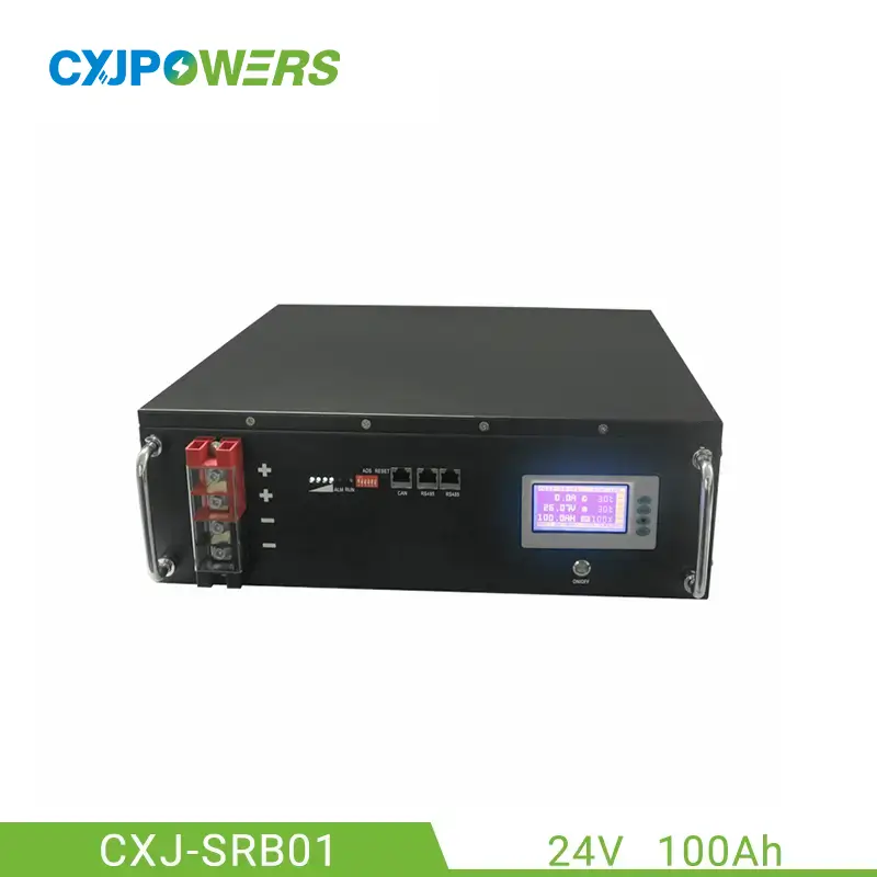 100Ah 24V Server Rack Battery