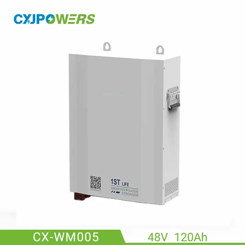 48V 120Ah Wall-mounted Lithium Home Battery
