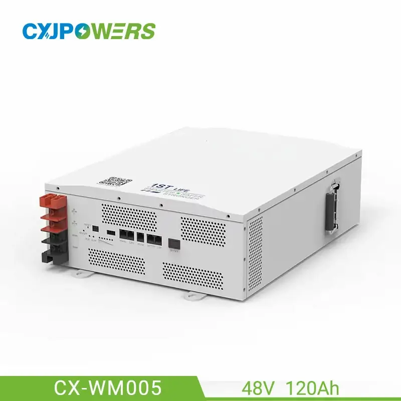 48V 120Ah Wall-mounted Lithium Home Battery