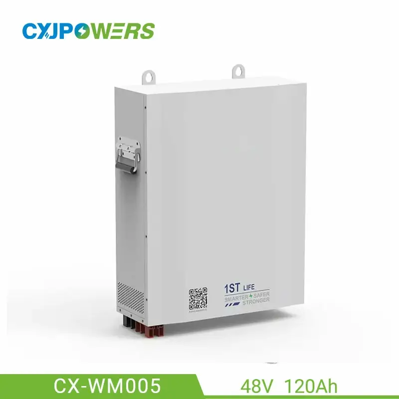 48V 120Ah Wall-mounted Lithium Home Battery