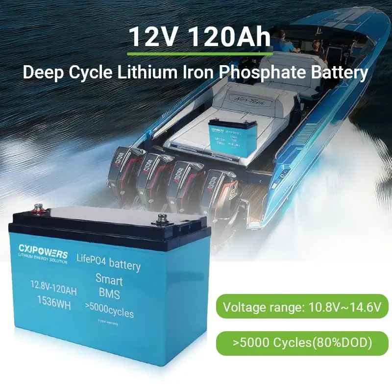 12V 120Ah LiFePo4 Battery Pack