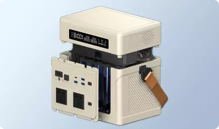 1000W portable power station CX-ZP1000 housing structure
