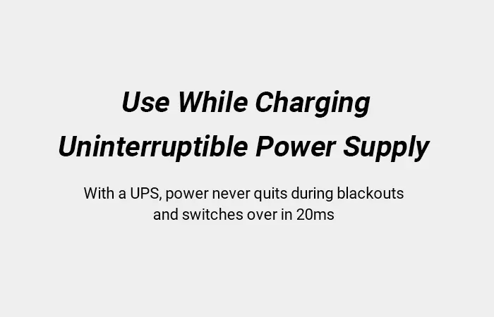 CX-ZP1000 1000W power station UPS function