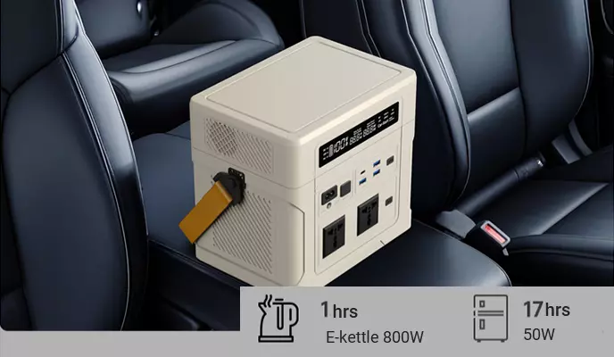 1000 Watt Portable Power Station for Self-Driving Tours