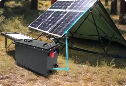 48v golf cart battery can charge by solar panel
