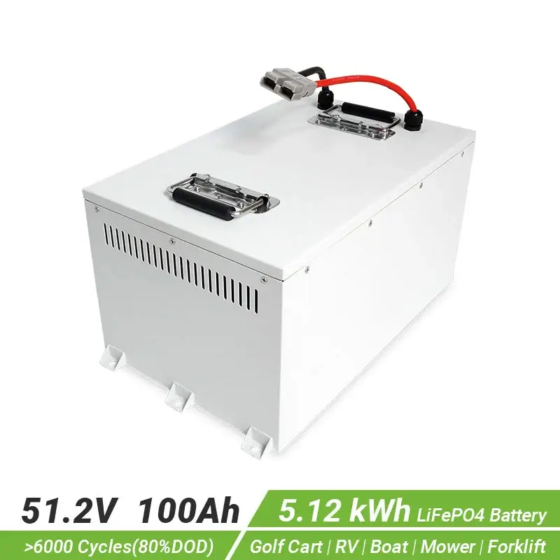 51.2V 100Ah LiFePO4 Battery for Golf Cart