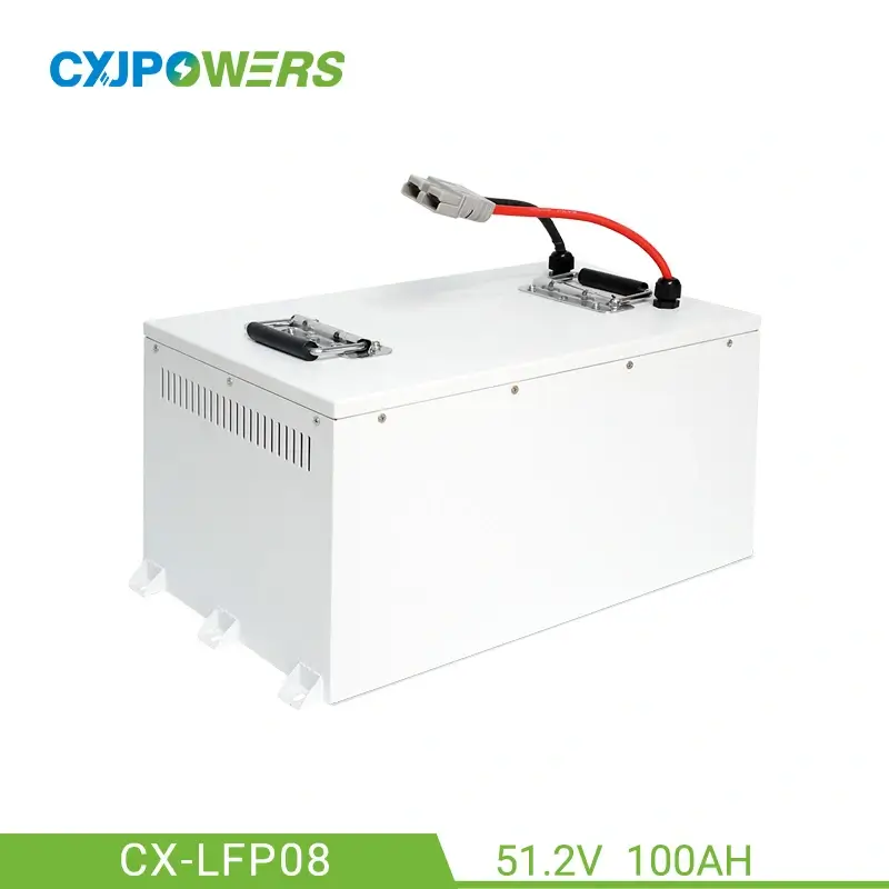 51.2V 100Ah LiFePO4 Battery for Golf Cart