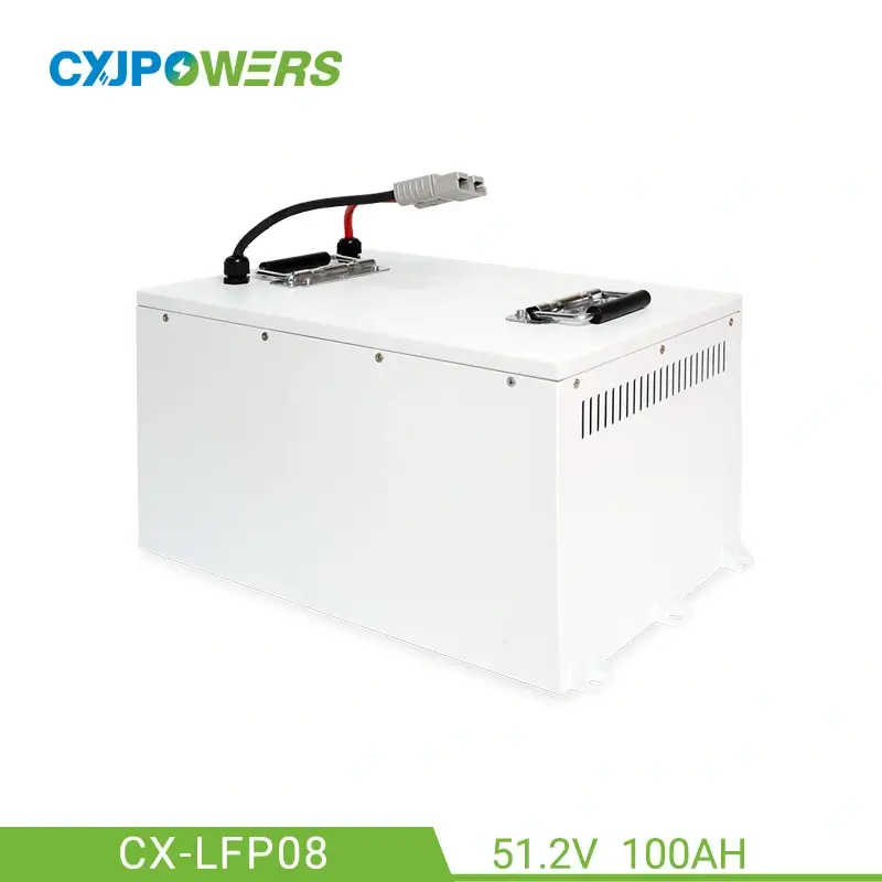 51.2V 100Ah LiFePO4 Battery for Golf Cart