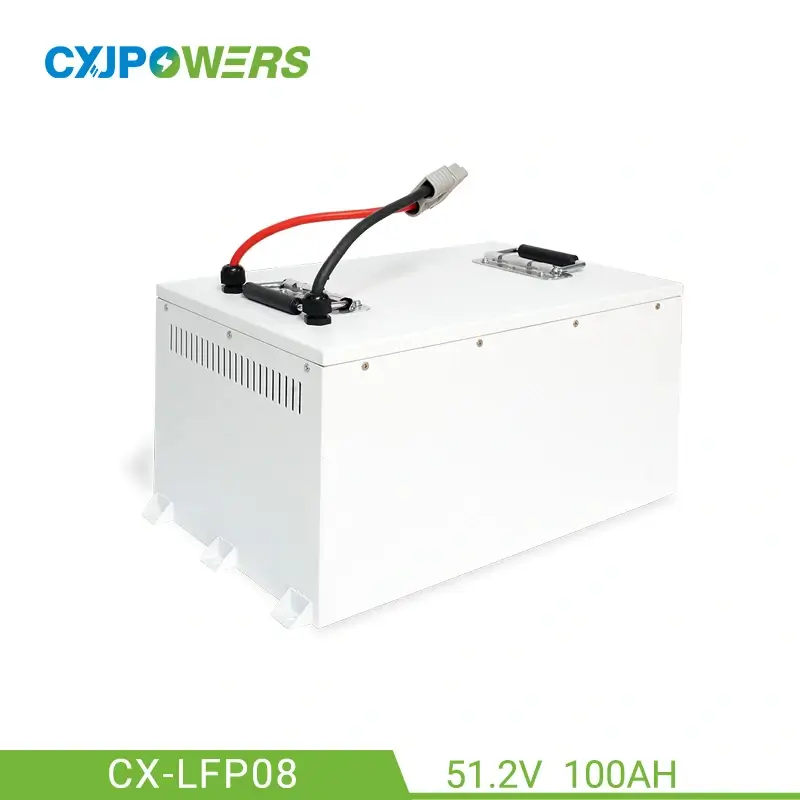 51.2V 100Ah LiFePO4 Battery for Golf Cart