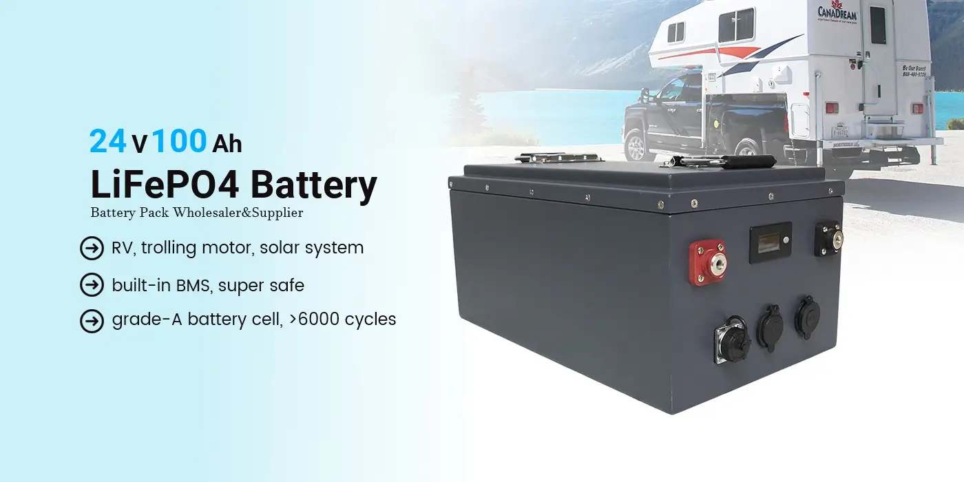 24v 100ah lifepo4 battery packs for trolling motor