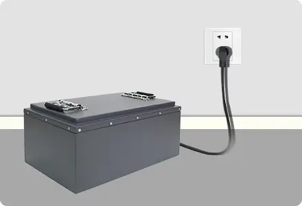 lifepo4 battery charge by charger