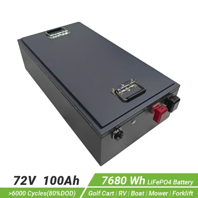 Golf Cart LiFePO4 Battery 72V 100Ah