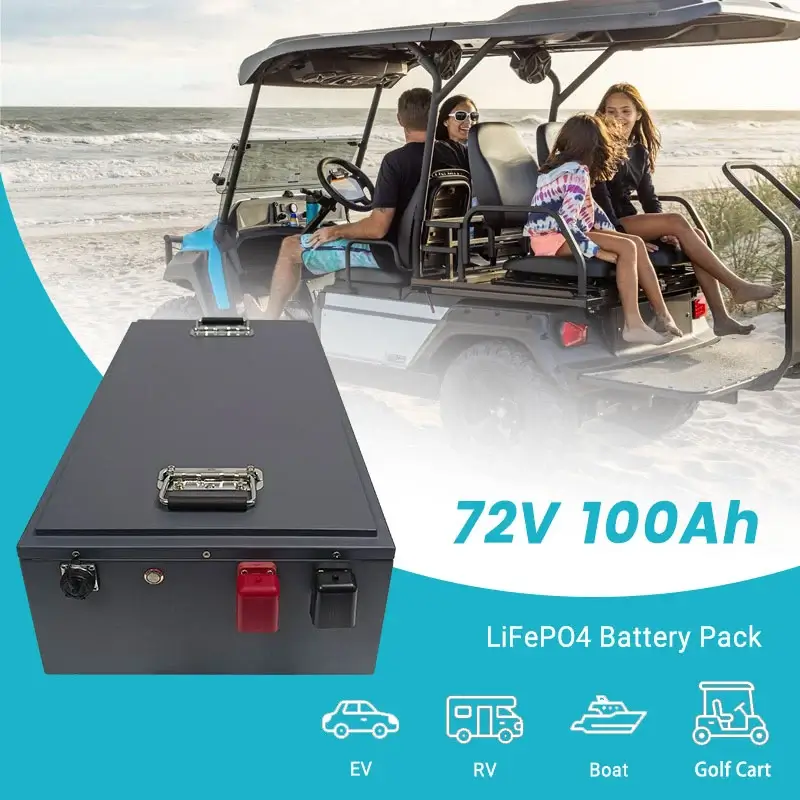 Golf Cart LiFePO4 Battery 72V 100Ah