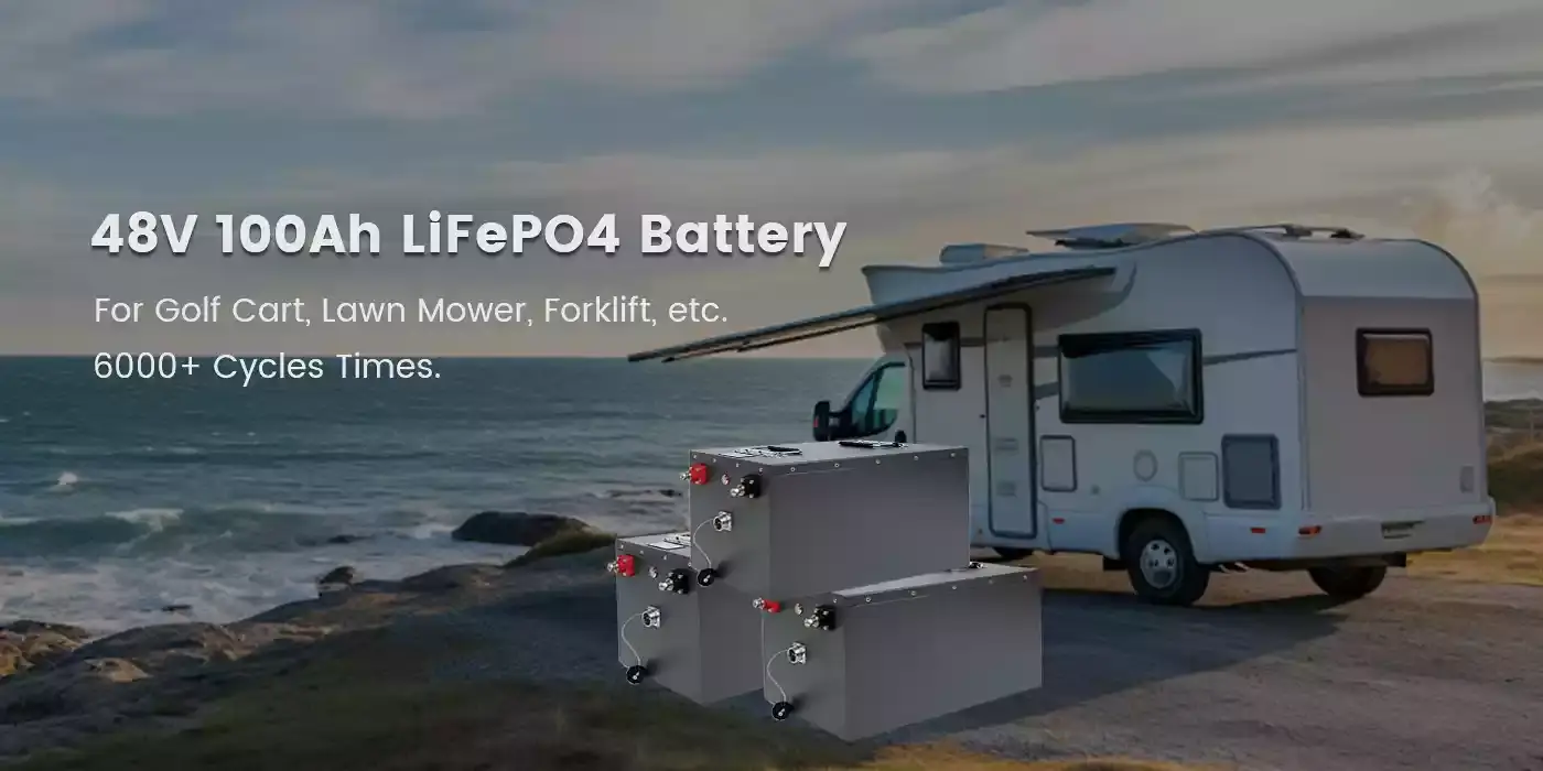 48V 100Ah lifepo4 battery for rv