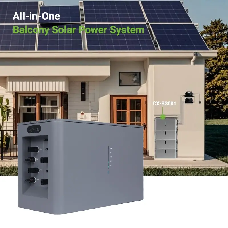 All-in-One PV Balcony Solar System
