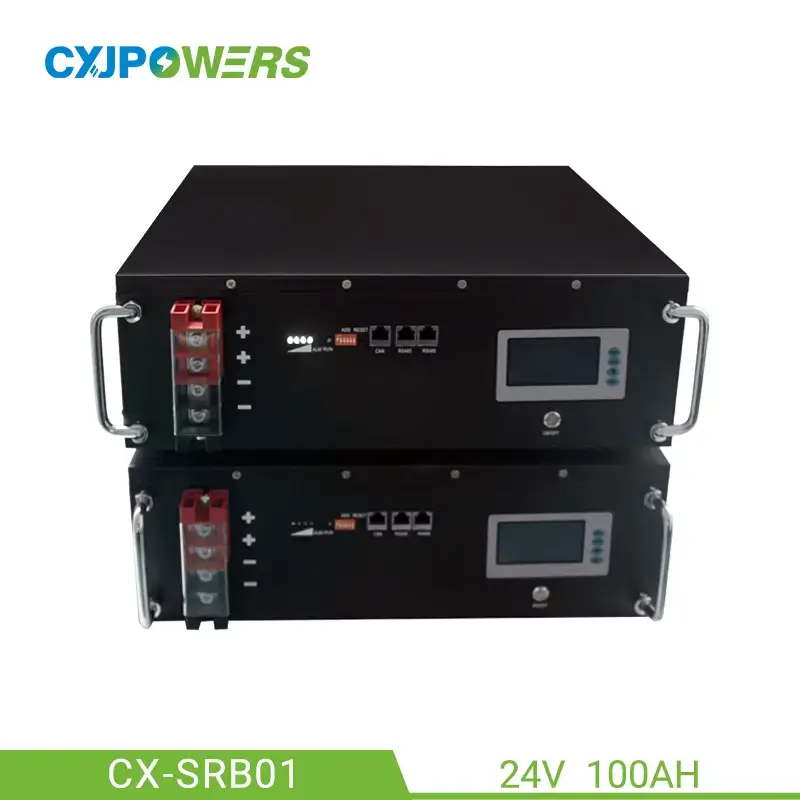 LiFePO4 100Ah 24V Server Rack Battery
