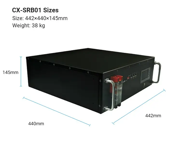 CX-SRB01 Sizes