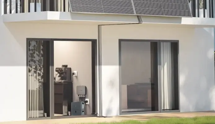 all-in-one pv balcony solar system for off-grid living