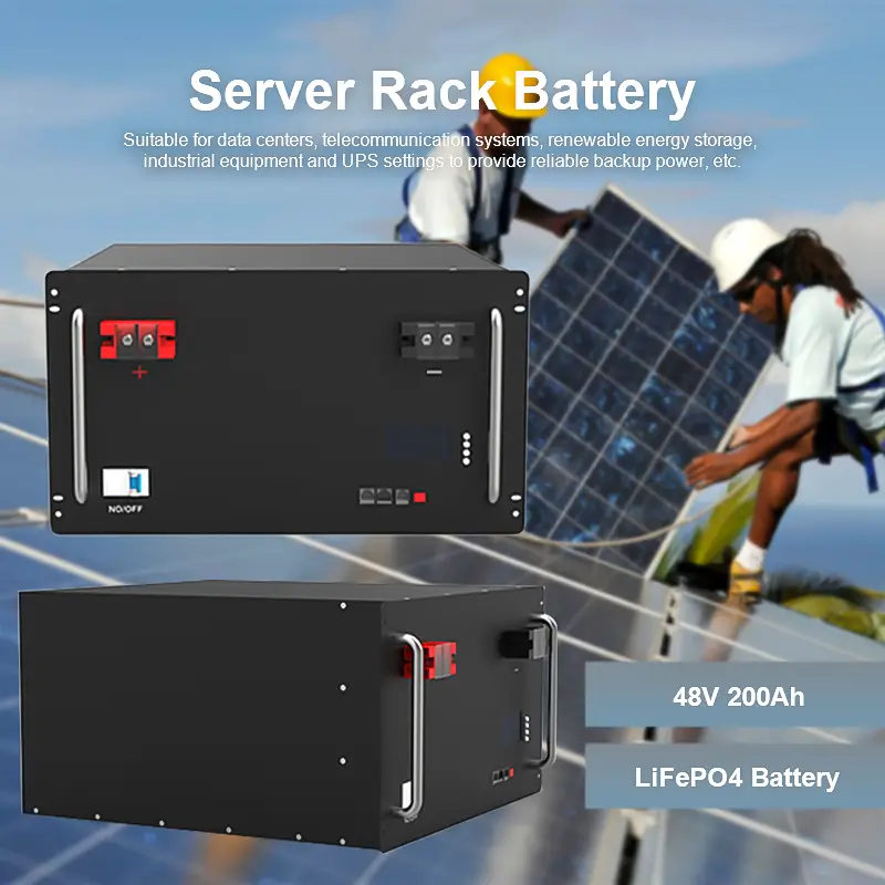 200Ah 48V Server Rack Battery LifePO4