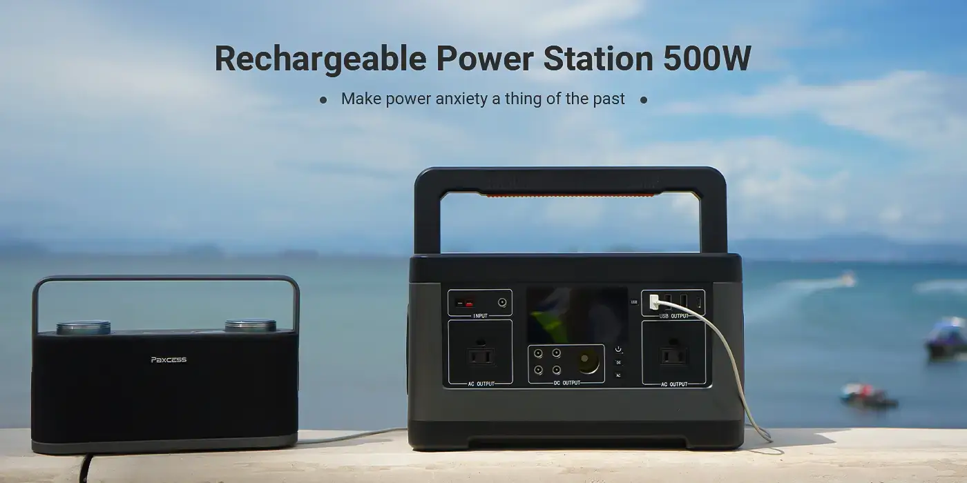 CXJPowers Rechargeable Power Station 500W