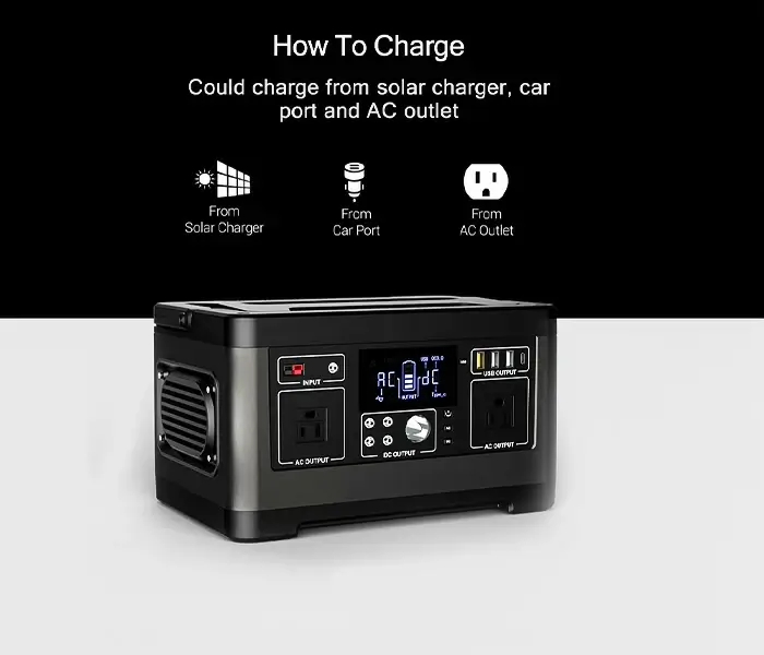 3 ways to charge