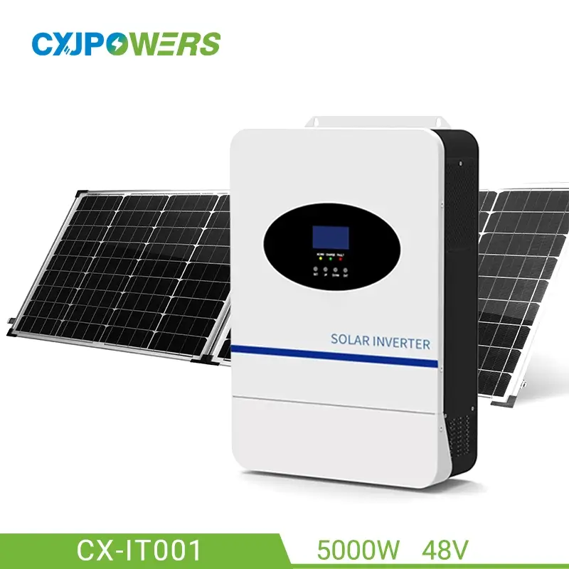 5kW 48V Hybrid Inverter for Home with Battery