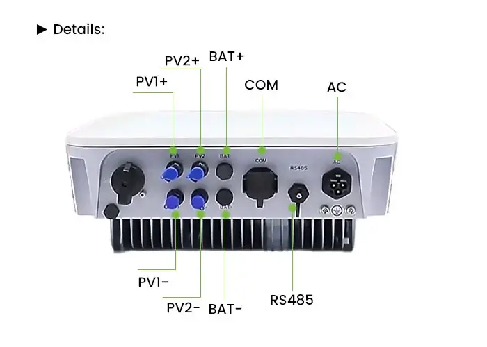 the details fo grid-tied inverter for home cx-it002