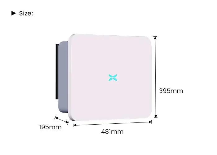 the size of grid-tied inverter for home cx-it002