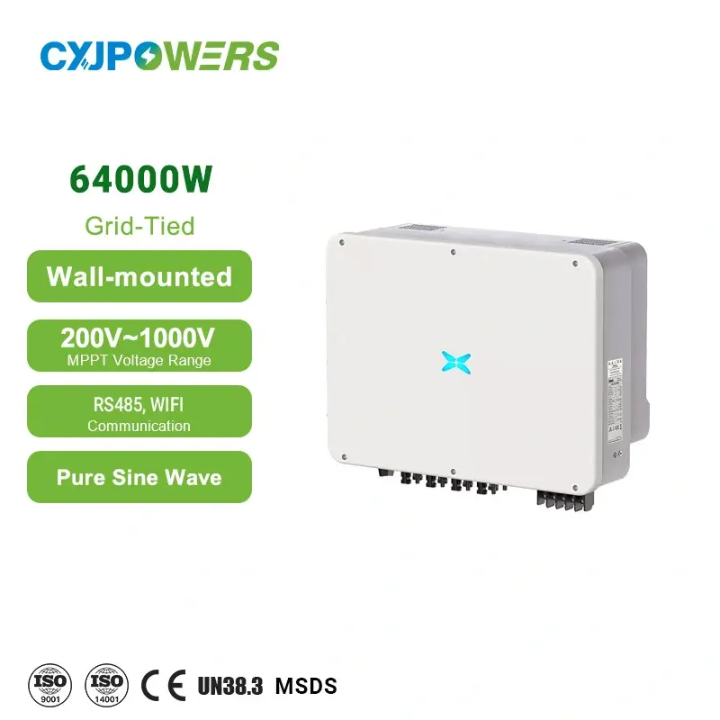 64kW Inverter for Home Backup Power