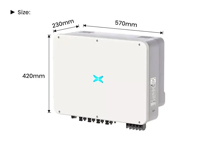 size of inverter for home backup cx-it003