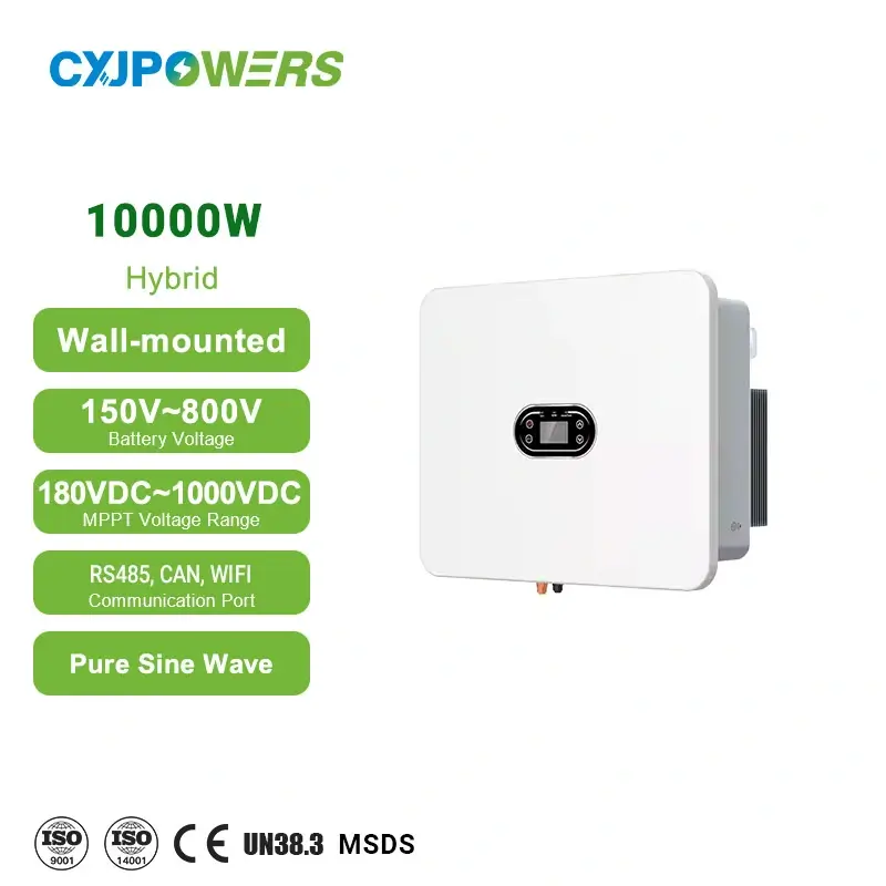 10kW Hybrid Inverter for Home Solar System