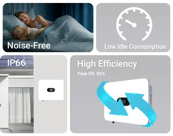 the feature of inverter for home use with battery cx-it004-2