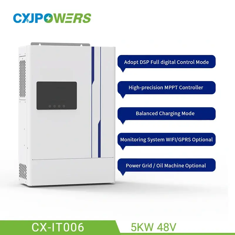 5kW Off-Grid Single Phase Inverter High Efficiency