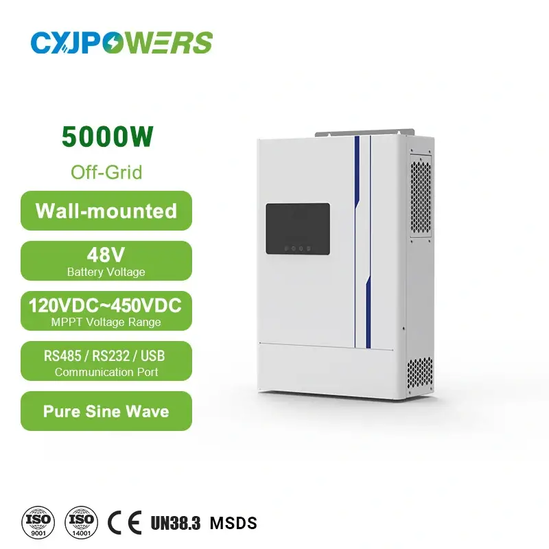 5kW Off-Grid Single Phase Inverter High Efficiency