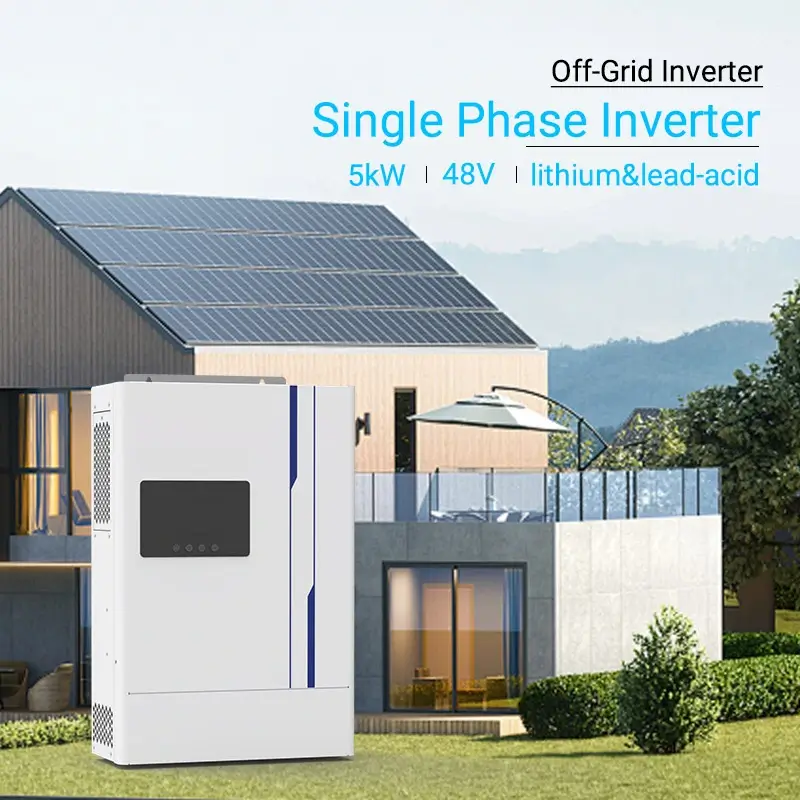 5kW Off-Grid Single Phase Inverter High Efficiency