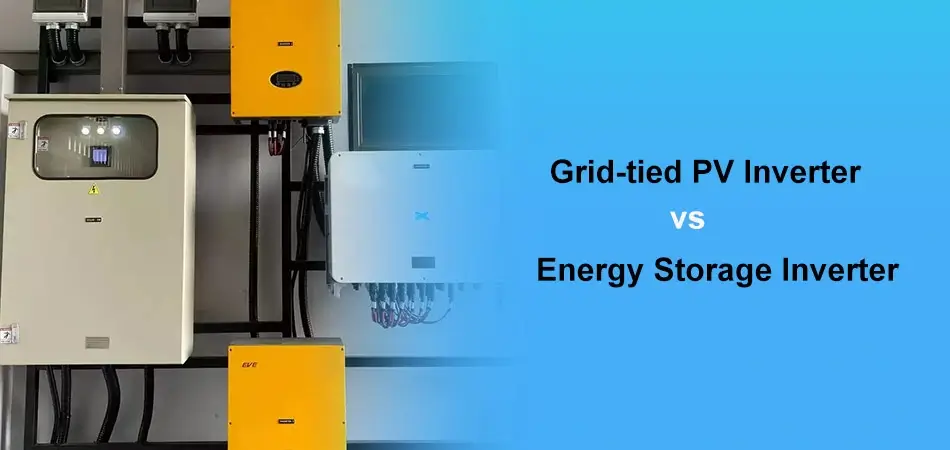 grid-tied pv inverter vs. energy storage inverter: key differences 