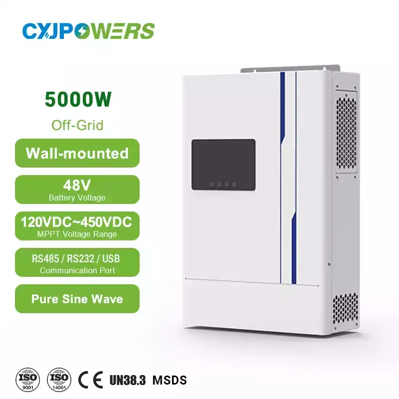 5kW Off-Grid Single Phase Inverter High Efficiency