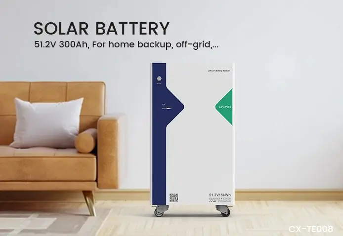 cx-te008 solar battery for home backup, off grid...