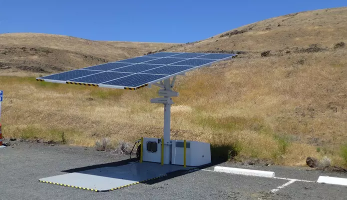 EV Parking Solar Power System