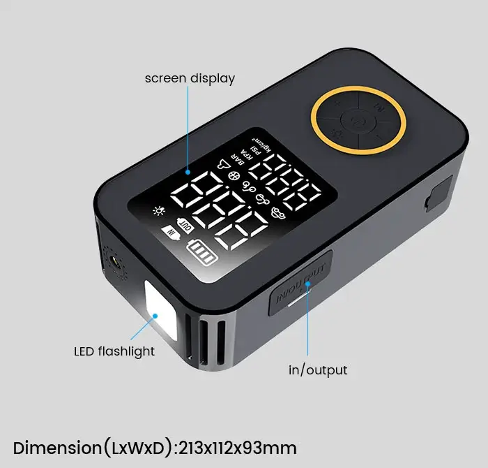 the details of jump starter cx-a8pro-1