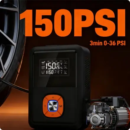 the jump starter is with tire inflator the jump starter is with tire inflator