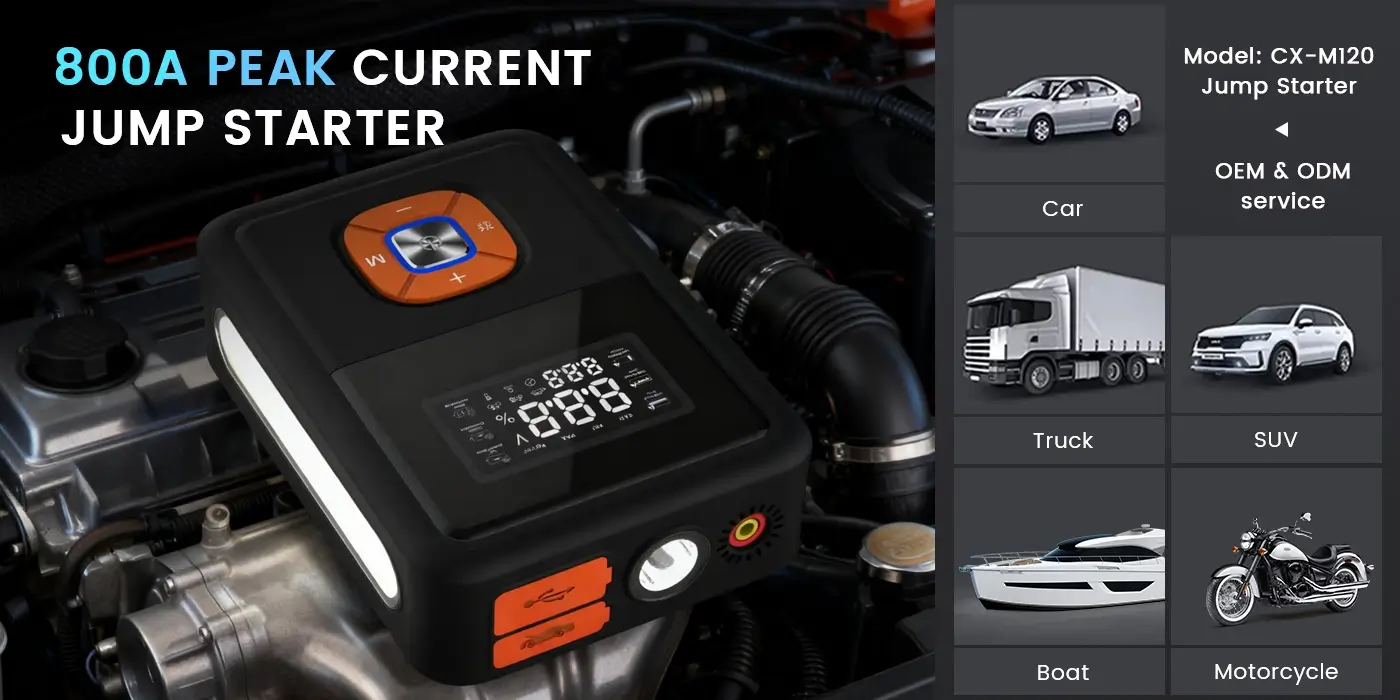 This emergency jump starter is suitable for various car models. This emergency jump starter is suitable for various car models.