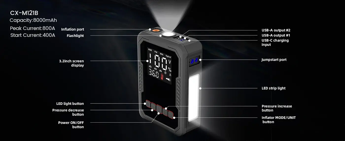 the details of jump starter