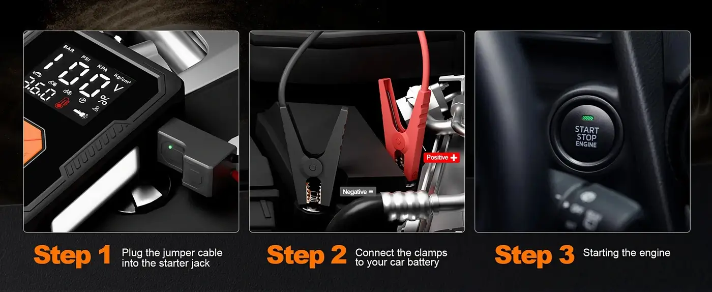 how to use the jump starter-1 how to use the jump starter-1