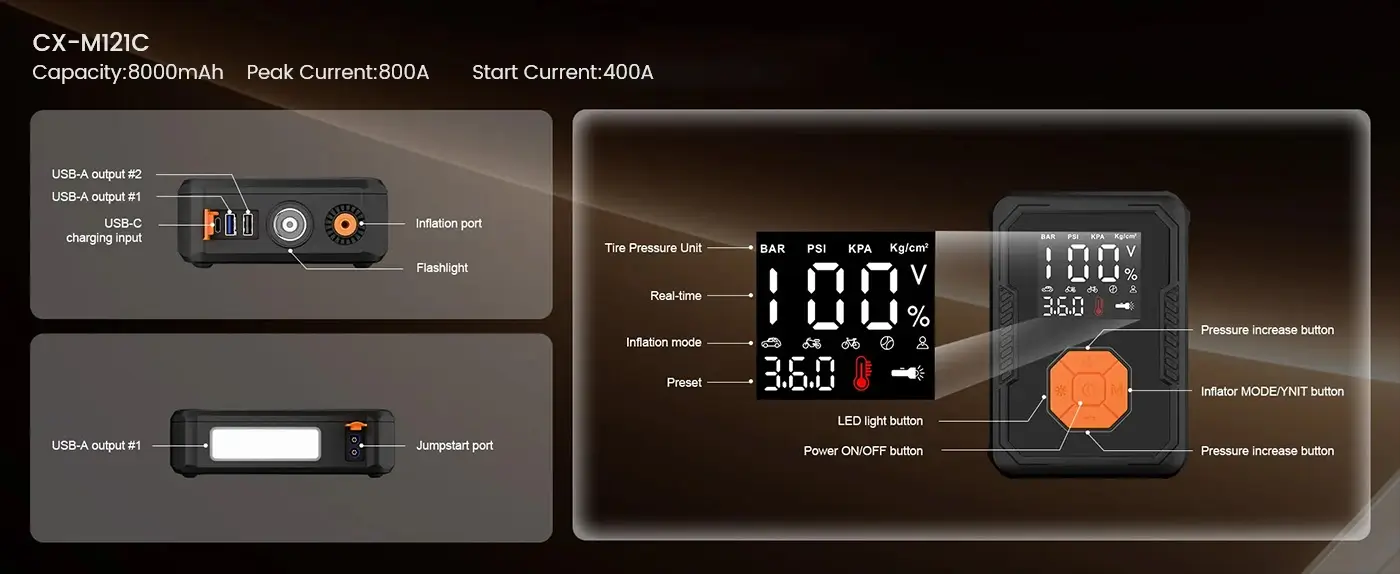 the details of jump starter