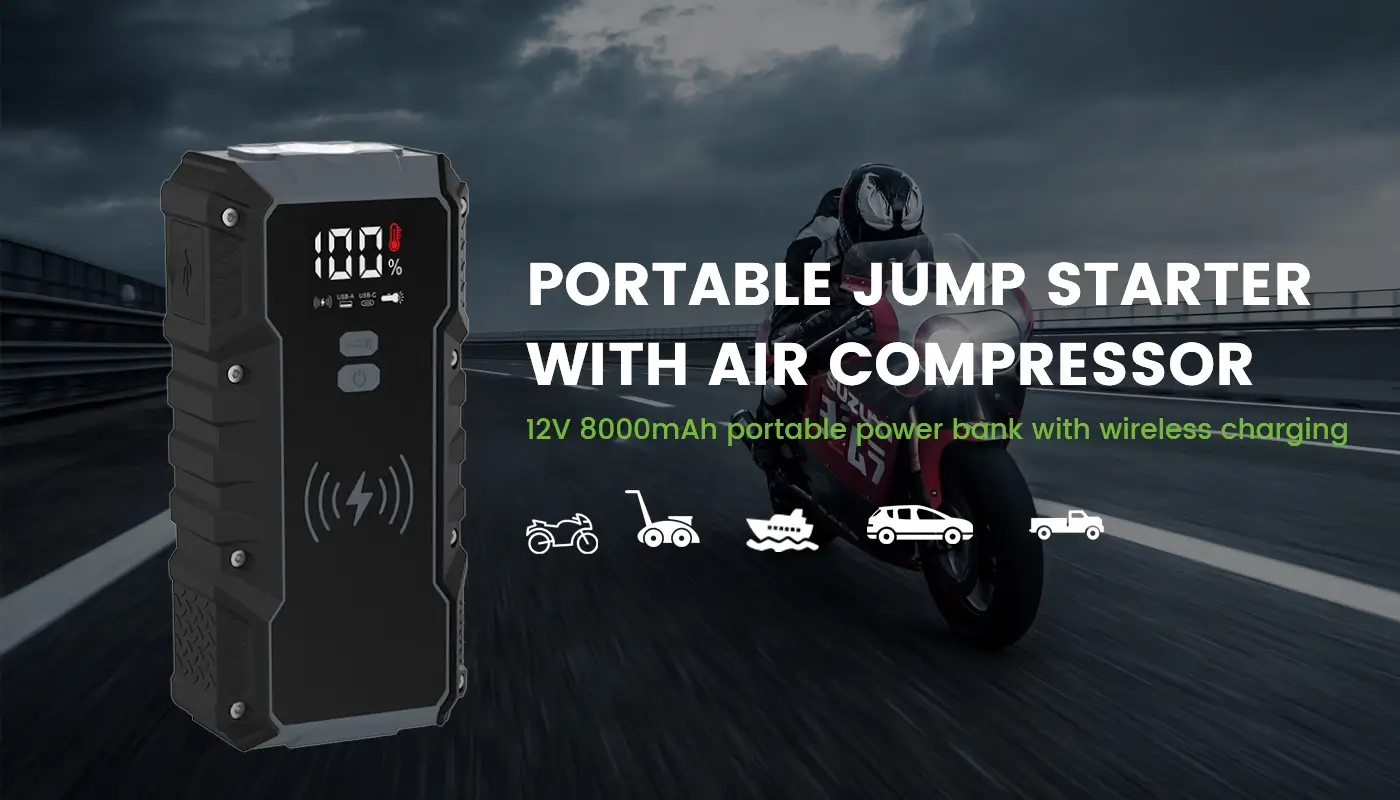 Vehicle Battery Booster Pack 8000mAh Power Bank Vehicle Battery Booster Pack 8000mAh Power Bank