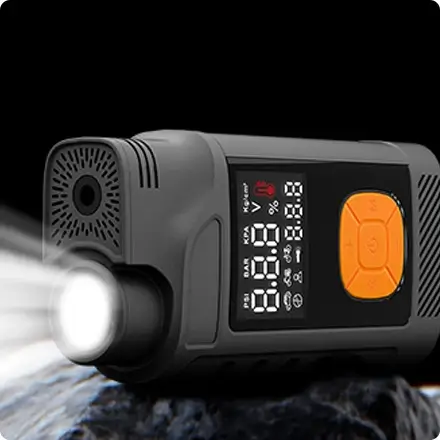 the jump starter is ABS+PC Fireproof shell the jump starter is ABS+PC Fireproof shell