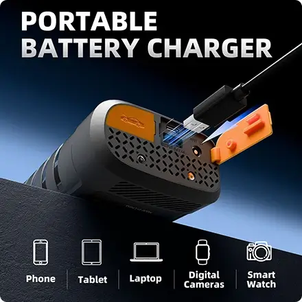 the jump starter is 6000mah portable power bank the jump starter is 6000mah portable power bank